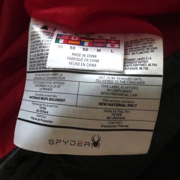 SPYDER NEXUS MEN'S JACKET PUFFER BLACK ㄴㅋ-ㅣ - Picture 9 of 10